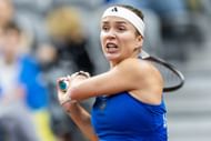Svitolina in action at the Billie Jean King Cup - Source: Getty